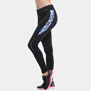 High quality custom ladies zipper pocket spandex  training compression cargo  women training pants