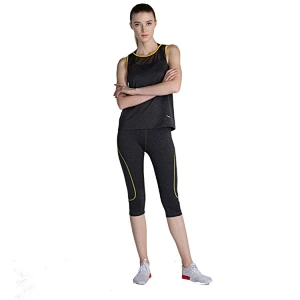 custom 2020 new style high waist tights active wear yoga capri leggings for women