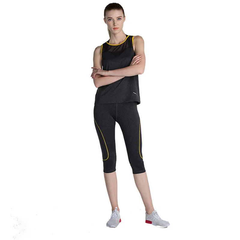 custom 2020 new style high waist tights active wear yoga capri leggings for women