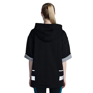 Women logo modest zipper tracksuit sports hoody wholesale velour jacket