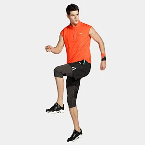 Men's power flex tummy control core compression tight gym pants