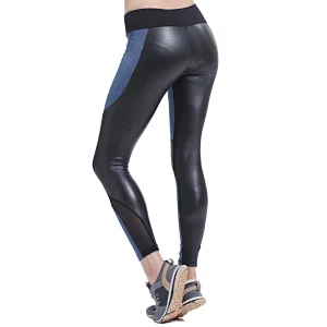 Custom OEM original design stretch mixmatch yoga tights spandex  yoga pants  leggings fitness for women