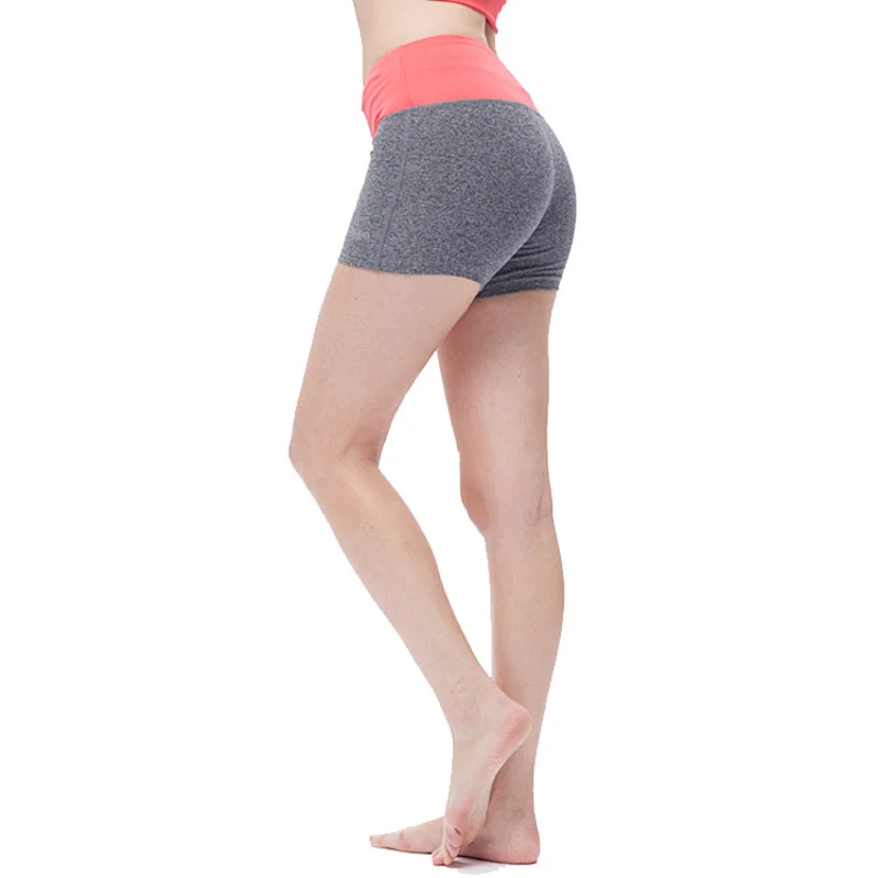 Women high waistband running yoga dry fit sport short