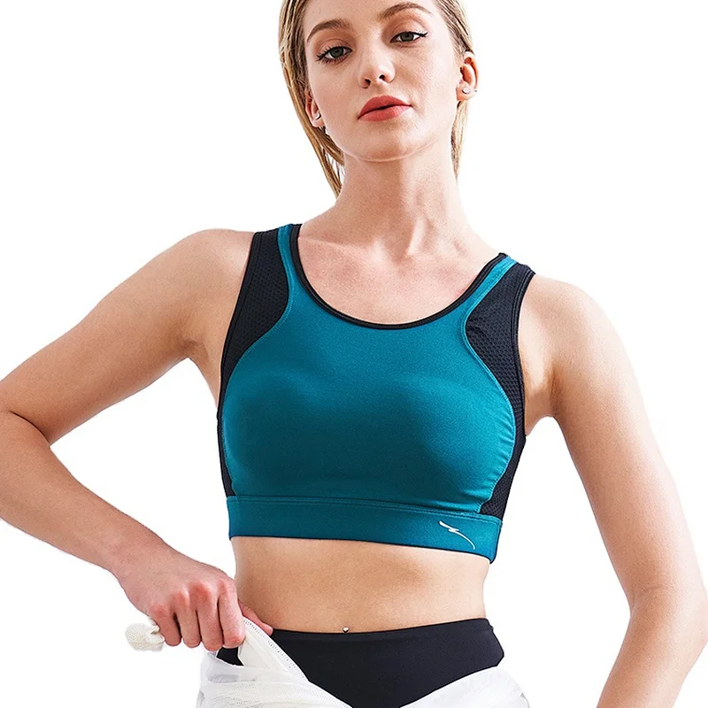 Wholesale custom high quality silicon top push-up hot sexy yoga bra