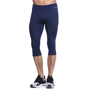 Capri active flex tummy control athletic leggings track pants for men