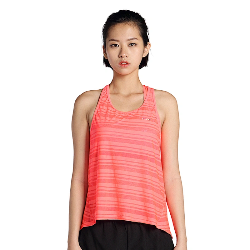Women stripe sexy bralette yoga vest running gym crop tanks loose top t shirt