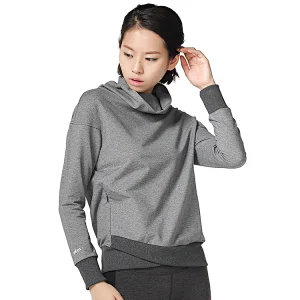 Wholesale ladies custom logo running fitness workout sweaters