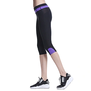 wholesale women's quick dry running yoga pants  sweat suits apparel with pockets