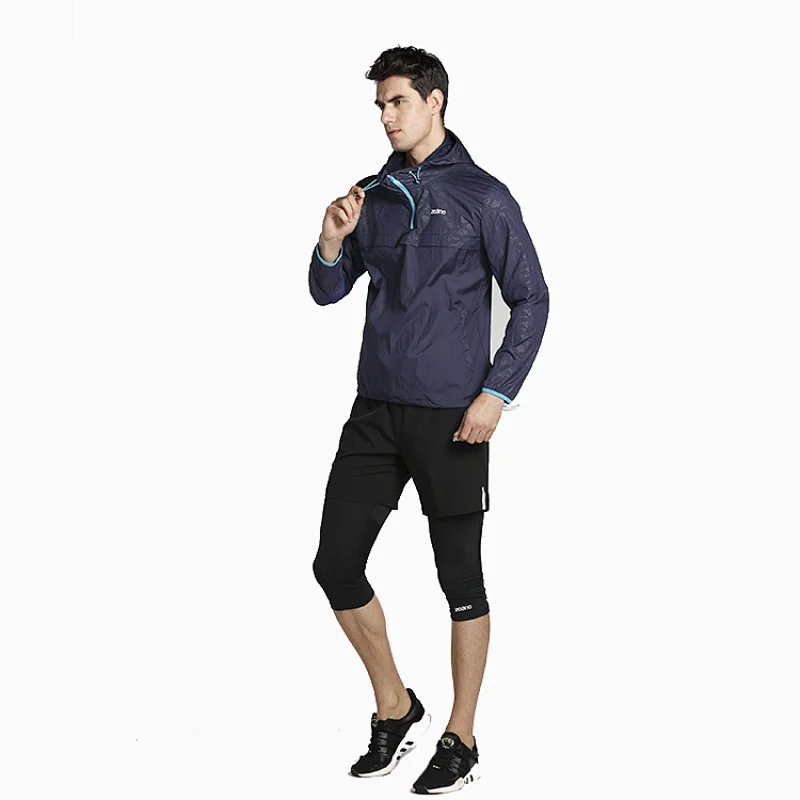 BSCI Factory new design long sleeve ultra-slim coolinng anti-UV sun-protection hoodie