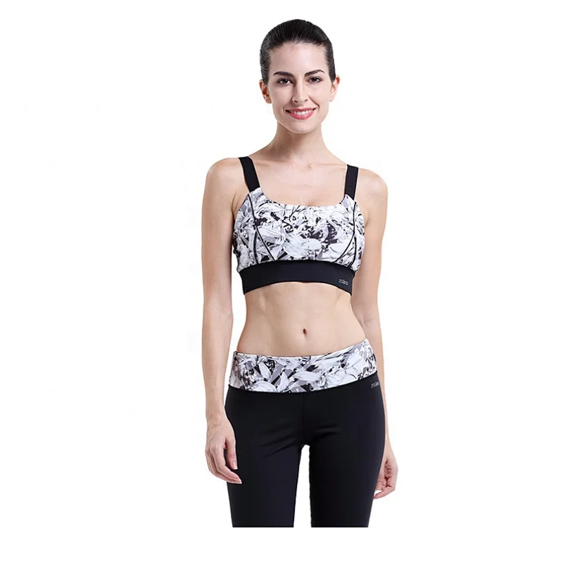High Impact Custom High Quality Adjustable yoga sports bra