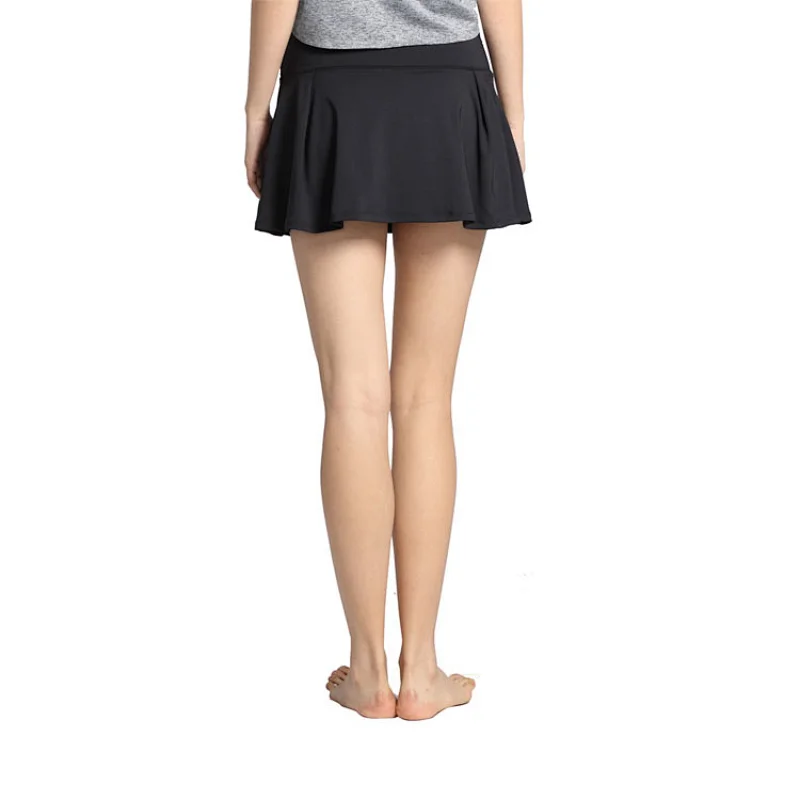 Custom sweat mini set skort  lightweight quick dry running tennis dress women