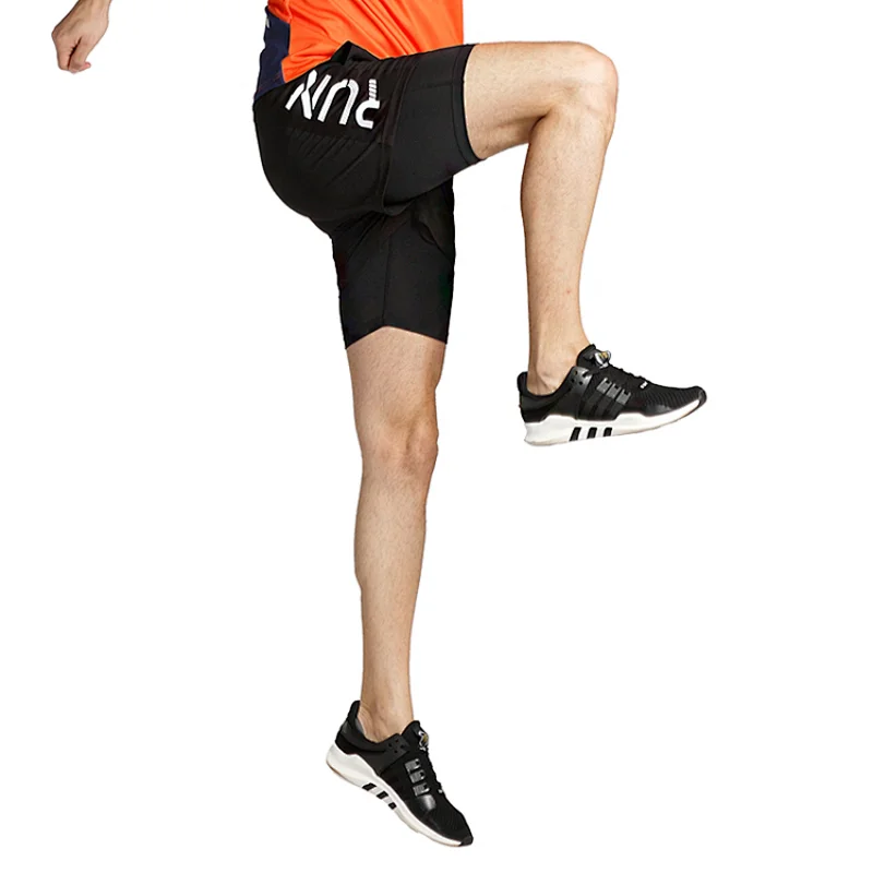 Customized print logo performance series extreme comfort 2-in-1 short running pants for men