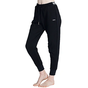 Fashion running jogger black pants comfortable elastic waist ladies Sweatpants with drawstring