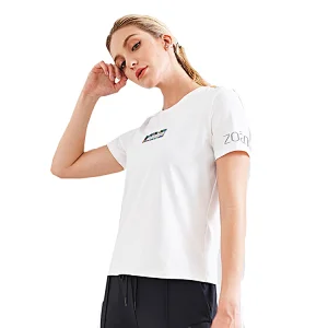 2020 hot sale quick dry running and fitness gym tee short sleeve active fit wear women T shirt