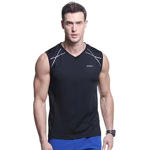 muscle fitness dry fit bodybuilding custom tanktop men gym