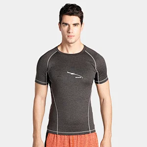 high quality workout sports dry fit mens t shirt gym fitness t shirt sport men