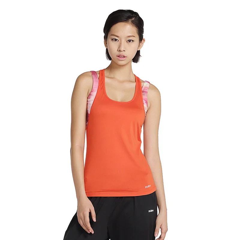 Wholesale muscle  fitness wear womens racerback printing tank tops sport vest