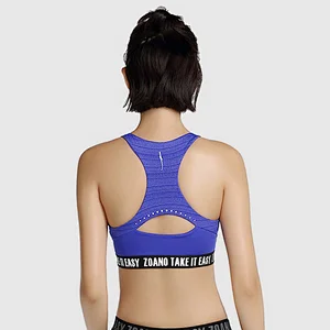 Custom logo high support women fitness full size sport bra