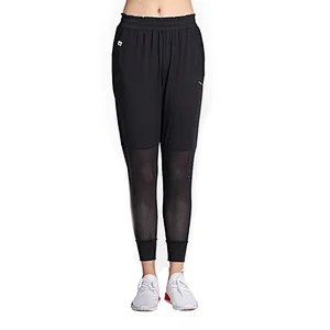 Wholesales comfortable pattern  breathable  workout fitness long loose pants women sport leggings with pockets