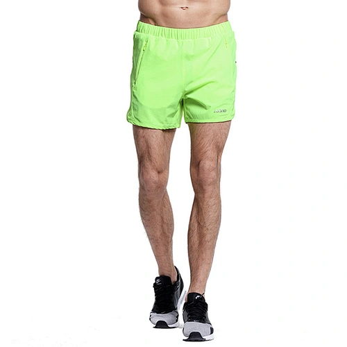 High quality mens sport shorts fitness gym running active wear zipper shorts