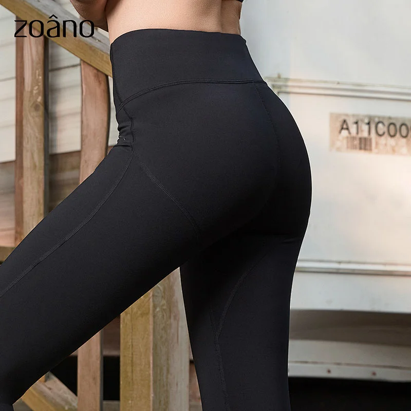 Wholesale Solid Color Capris Tights Women Leggings Gym Sports Yoga Pants Leggings Fitness yoga pants fitness leggings for women