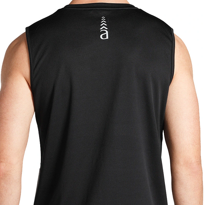 Mens running sport vest sublimation printing  mesh tank top