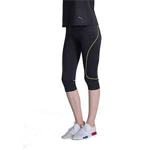 custom 2020 new style high waist tights active wear yoga capri leggings for women