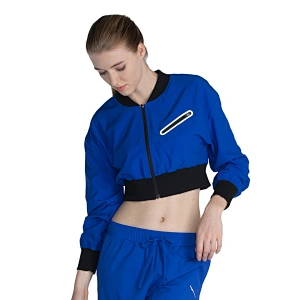 2021 new arrival women's  vitality streetsports fitness running casual fashion sexy short jacket