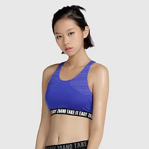 Custom logo high support women fitness full size sport bra