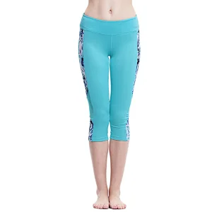 wholesale price fashion mesh inset athletic tights sets waist elastic yoga gym leggings
