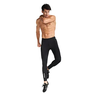 Wholesales men's performance full coverage fitness apparel yoga pants leggings