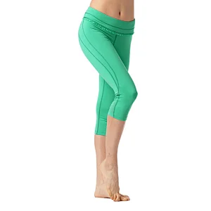 Wholesale summer filmy sportswear yoga pants with pockets tummy control