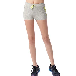 Custom 2020 summer running workout lightweight nylon drawstring short Hot Sell Women Sports Wear Short Great Stretch Yoga Shorts