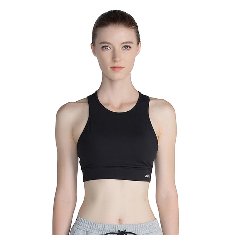 2020 wholesale fashion yoga bra women mesh racerback Strapless removable cup Sports Bra