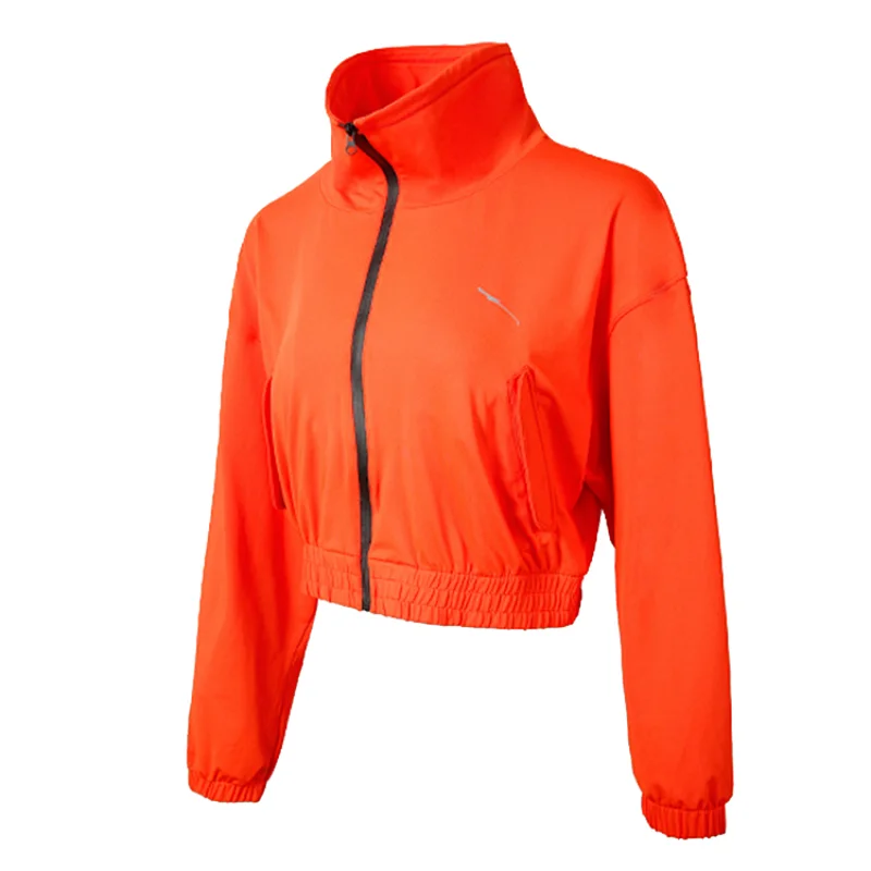 high quality female tracksuit latest fashion one shoulder zipper top for women