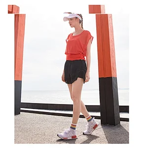 custom jogging sports womens running shorts with pocket