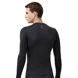 High quality Custom slim fit shirt mens gym clothes long sleeve fitness t shirt for sports