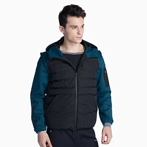 Custom oem dark buld men's warmth casual quilted jackets