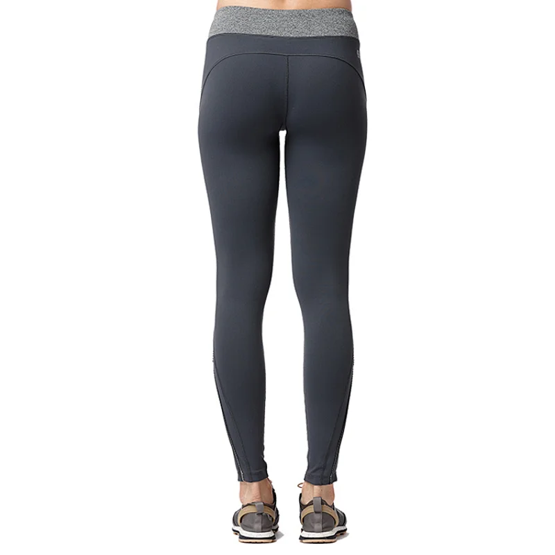 Wholesales fashion mesh breathable workout leggings fitness yoga pants for women  with custom logo