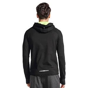 Wholesale fashion casual zipped men  hoodie sweatshirt