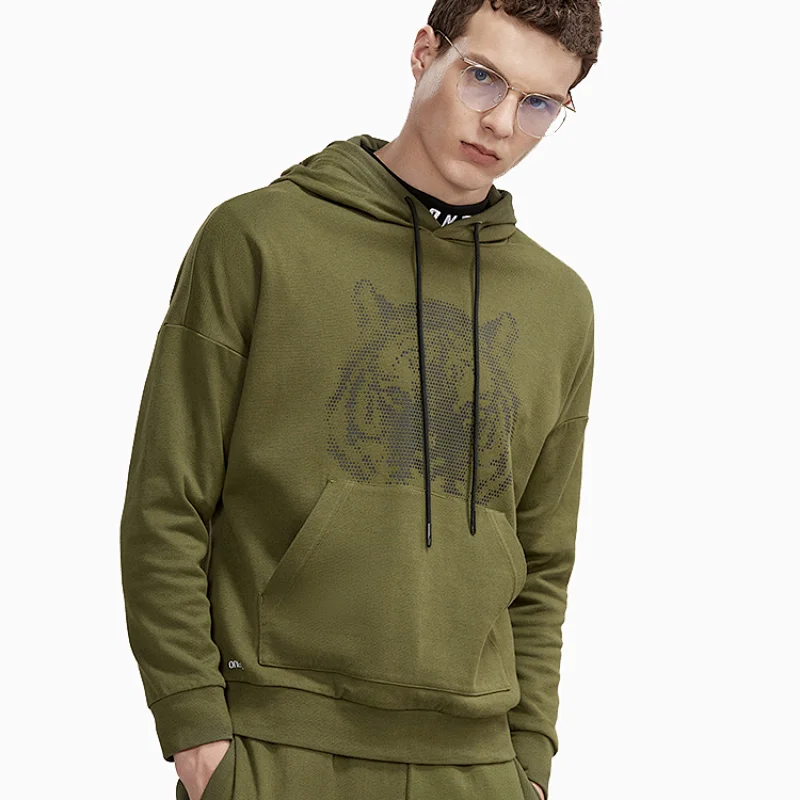 Fashion mens knitting pullovers hooded sweater Long Sleeve crop top