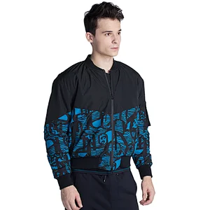 New fashion zip Sports Jackets Coats Fashion Gradient Custom  Yoga Fitness Athletic Running Wear Workout Jacket
