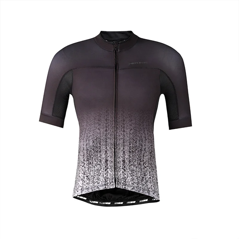 ODM Custom Teamwear Riding Bike Shirts Sportswear Cycling Jersey Print for Men with Pockets Eco-friendly Adults Lightweight
