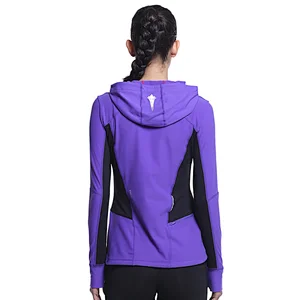 Wholesale Custom Unisex Polyester Spandex Sports Womens Hoodies