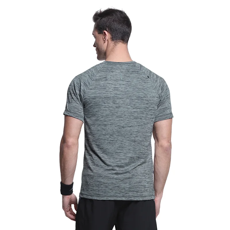 Wholesale Customized Workout Clothing fit quick-dry fitness mens gym compression t shirt