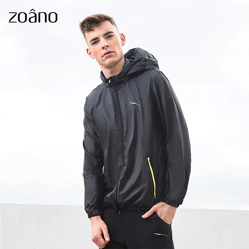 OEM/ODM Quarter Zip Windbreaker Men'S Casual Outdoor Sportswear running sports Jackets