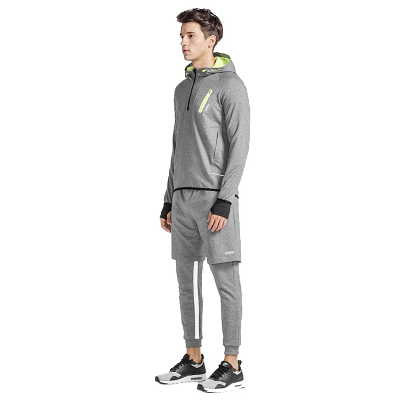 mens sport 2 in 1 running gym quick dry pants slimming tight leggings sports fitness gym sportswear