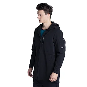 Fashion logo on sleeve new style mens' casual windbreaker jacket