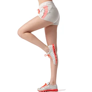 Custom 2020 summer running workout lightweight nylon drawstring short Hot Sell Women Sports Wear Short Great Stretch Yoga Shorts