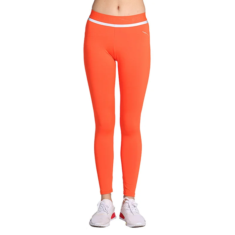 Quick dry spandex waistband  sweat wicking sport workout yoga pants for women